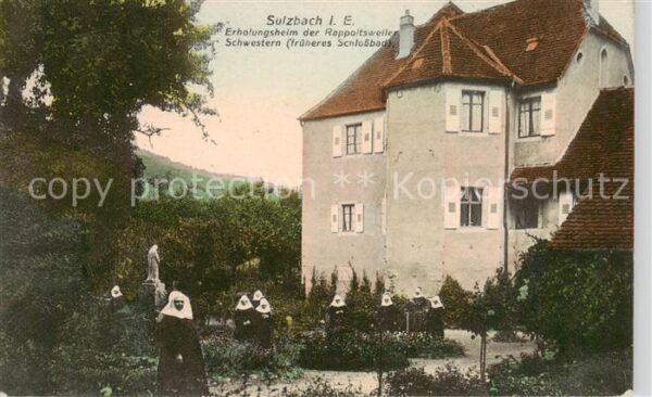 Sulzbach Soultzbach-les-Bains 68 Haut-Rh Erholungsheim der Rappoltsweiler Schwes
