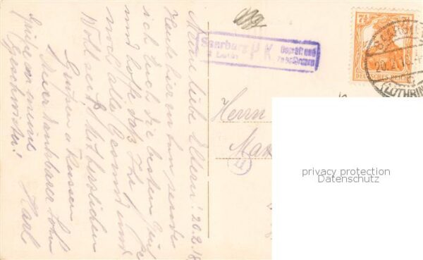 Saarburg Lothringen Sarrebourg 57 Freiheitsplatz – Bild 2