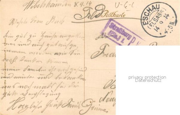 Wibolsheim Eschau 67 Bas-Rhin Ortspartie – Bild 2