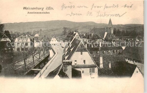 Weissenburg Wissembourg 67 Alsace Anselmannstaden