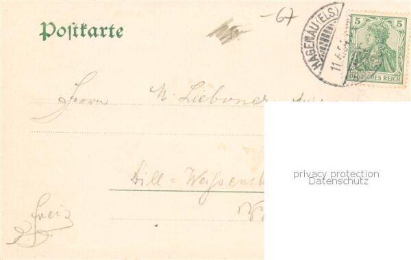 Hagenau 67 Bas-Rhin Alsace Schiessplatz Gebäude Wirtschaft Baracke – Bild 2