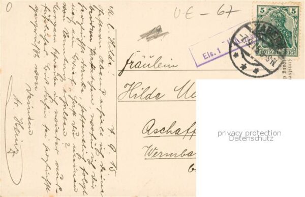 Saales 67 Vosges Trümmer 1. Weltkrieg – Bild 2