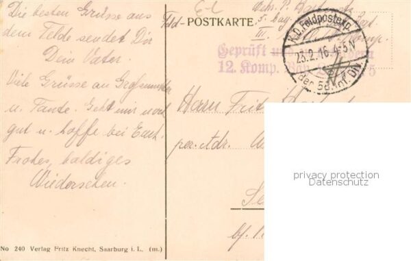 Saarburg Lothringen Sarrebourg 57 Stadtpanorama Bahnhof – Bild 2
