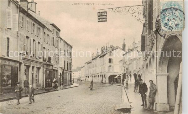 Remiremont Romberg 88 Vosges Grande Rue