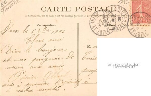 Vern-d Anjou 49 Maine-et-Loire La Grande Rue – Bild 2