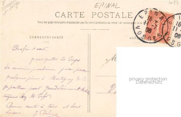 Epinal 88 Vosges La Bourieure – Bild 2