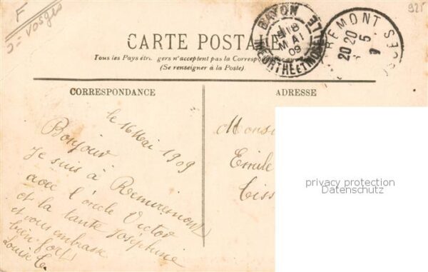Remiremont Romberg 88 Vosges La Grande Rue Jour du Marché – Bild 2