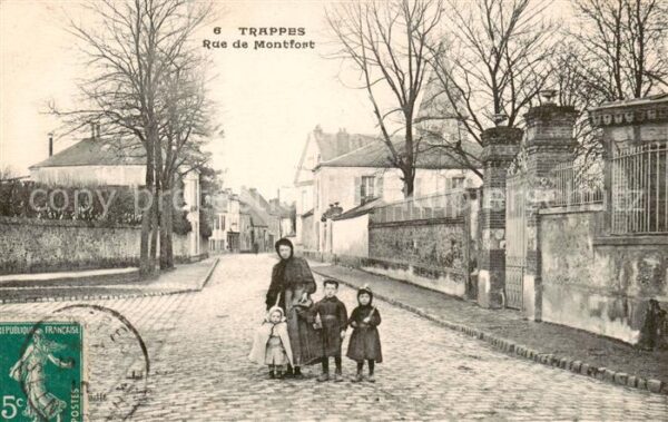 Trappes Yvelines Rue de Montfort