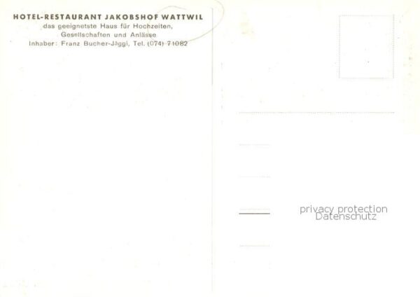 Wattwil SG Hotel Restaurant Jakobshof – Bild 2