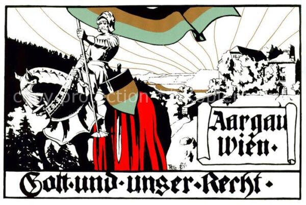 Aargau Kanton Aargau Wien Gott und unser Recht Studen