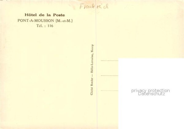 Pont-a-Mousson 54 Hotel de la Poste – Bild 2
