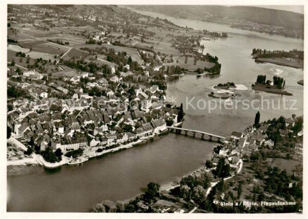 Stein Rhein SH Fliegeraufnahme