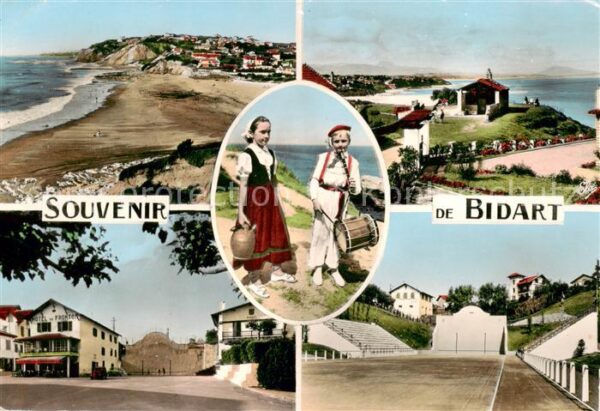 Bidart 64 La Plage Chapelle des Marins Petit Txis