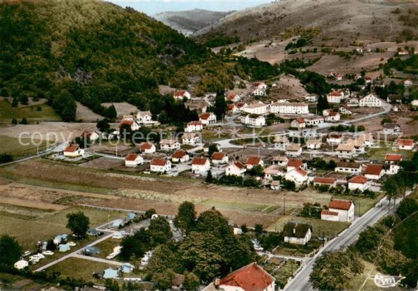 Fresse-sur-Moselle Le Camping et le nouveau quartier vue a