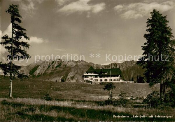 Brienzergrat Brienzer Rothorn Brienzerro Ferienheim Salwideli