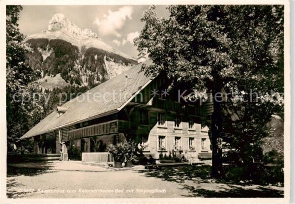 Kemmeriboden Schangnau BE Bauernhaus mit Schybegütsch