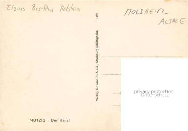 Mutzig Bas Rhin Alsace 67 Kanal – Bild 2