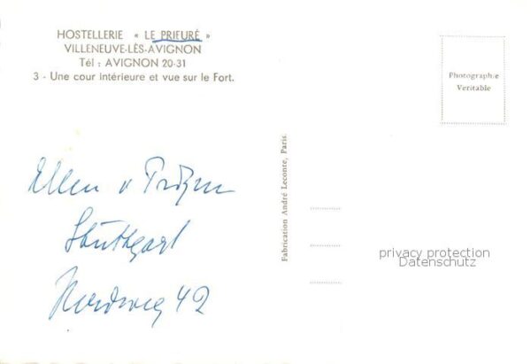 Villeneuve-les-Avignon 30 Hostellerie Le Prieuré Cour intérieure – Bild 2