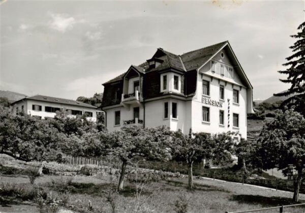 Clarens  Montreux VD Pension Villa Victoria Ferienheim der S