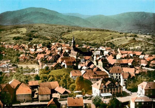 Uffholtz Uffholz 68 Alsace Vue panoramique vers le vieil Armand vu