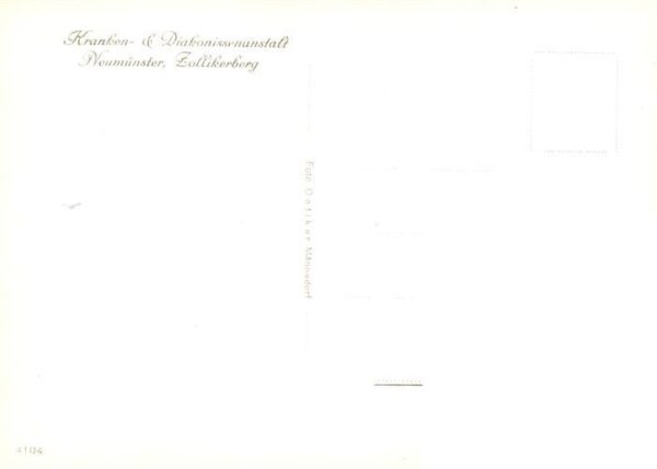 Neumuenster Zollikerberg ZH Kranken- und Diakonissenanstalt – Bild 2