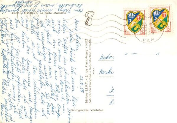 Hyeres-les-Palmiers 83 Var La Porte Massillon – Bild 2
