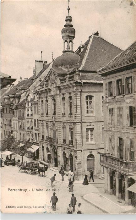 Porrentruy JU Hôtel de Ville Rathaus