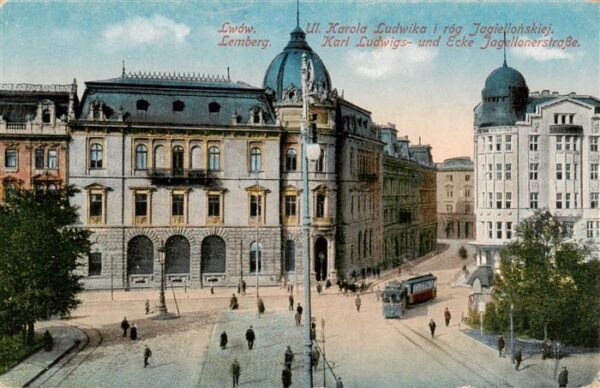 Lemberg 57 Moselle Lothringen Karl-Ludwigs-Strasse Ecke Jagellonerstr