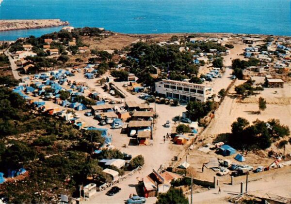 La Couronne Plage de Sainte Croix 13 Camping International Le Mas vue aérien