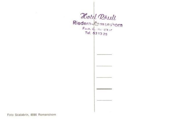 Riedern Romanshorn TG Hotel Rössli Restaurant Segelboote Bode – Bild 2