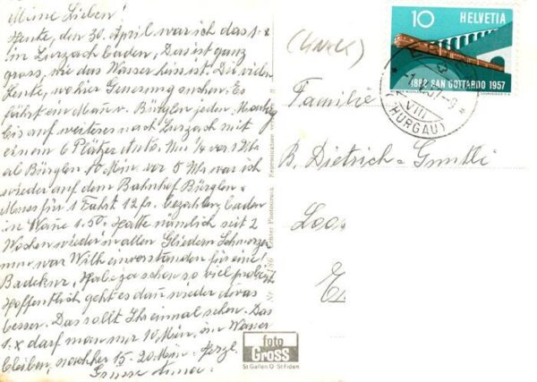 Erlen TG Strassenpartie Wohnhäuser – Bild 2
