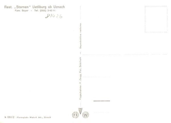 Uetliburg SG Restaurant Sternen – Bild 2