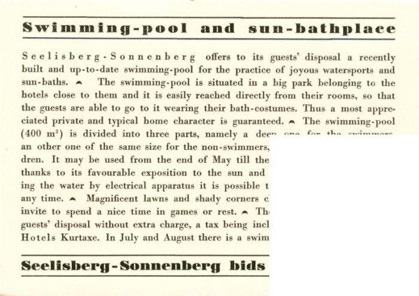 Seelisberg UR Swimming Pool Grand und Kulm Hotels – Bild 2