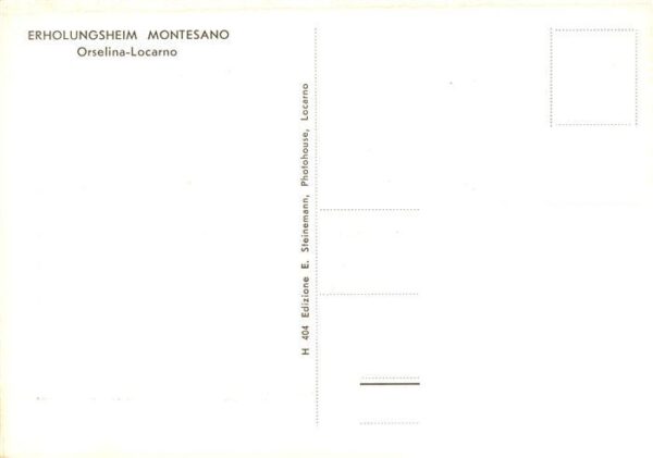 Orselina TI Erholungsheim Montesano – Bild 2