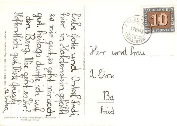 Haldenstein Chur GR Panorama – Bild 2