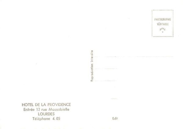 Lourdes 65 Hotel de la Providence – Bild 2