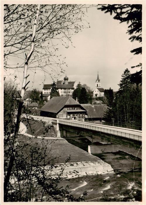 Buerglen TG Teilansicht Kirche