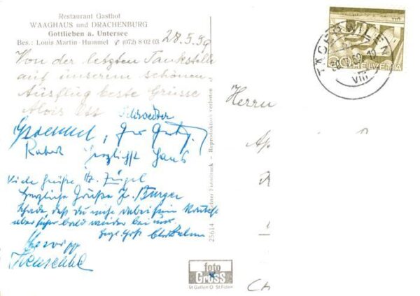 Gottlieben Restaurant Gasthof Waaghaus und Drachen – Bild 2