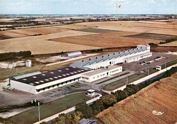 Saint-Jean-d Angely 17 Usine Brossard vue aérienne