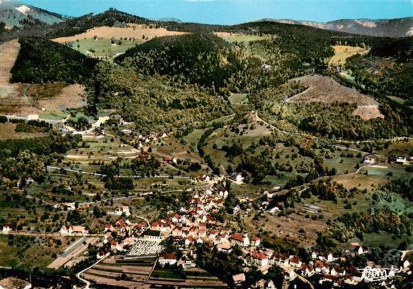 Muhlbach 68 Haut-Rhin Muhlbach-sur-Munst Vue Generale aérienne