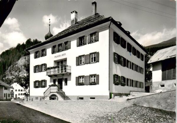 Madulain Madulein GR Schulheim Palazzo Josty