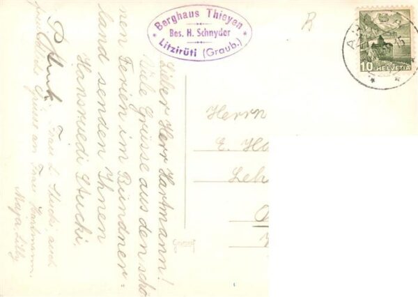 Litzirueti GR Berghaus Thieyen – Bild 2