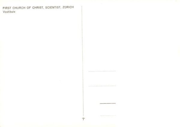 Zuerich ZH First Church of Christ Scientist Vestib – Bild 2