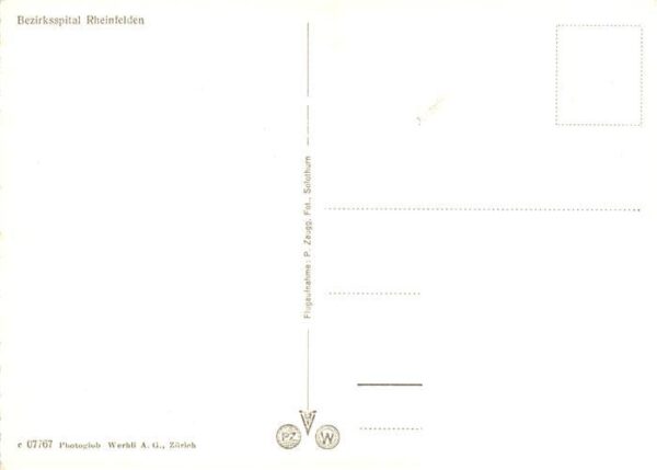 Rheinfelden AG Bezirksspital Rheinfelden Fliegeraufnah – Bild 2