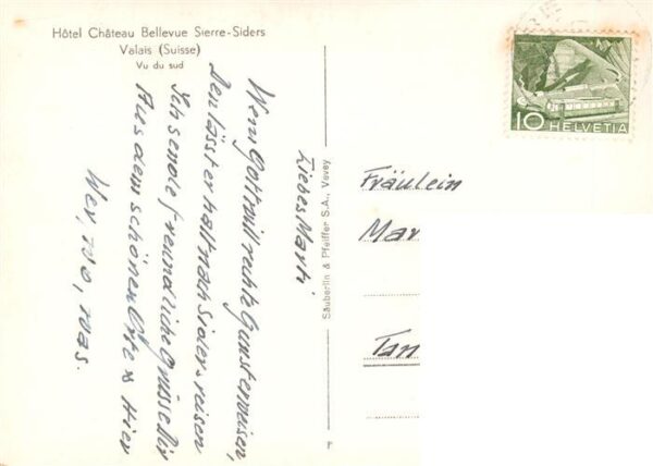 Siders Sierre VS Hotel Chateau Belevue – Bild 2
