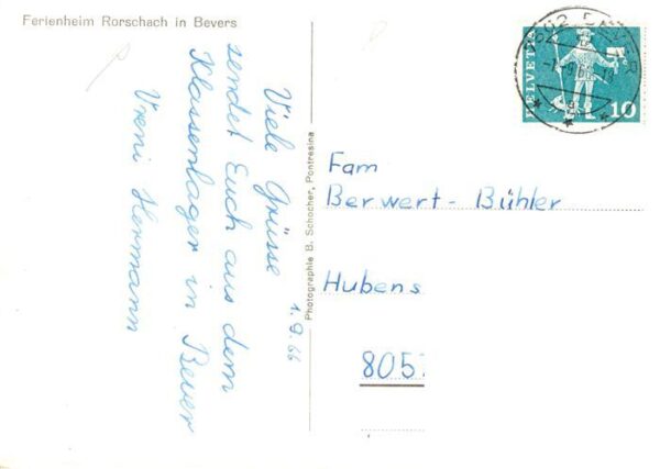 Bevers GR Ferienheim Rorschach – Bild 2