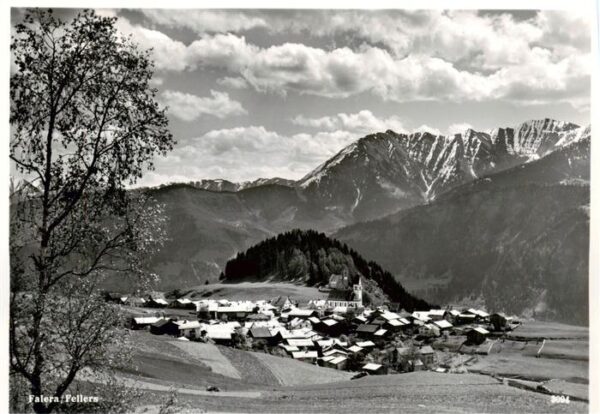 Falera Fellers GR Panorama Bergdorf Alpen