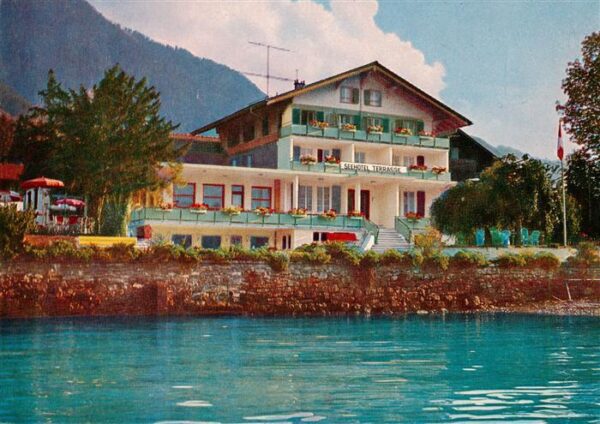 Boenigen Brienzersee Seehotel Terrasse