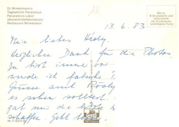 Appenzell IR Dr Winkelmanns Tagesklinik Paracelsus R – Bild 2
