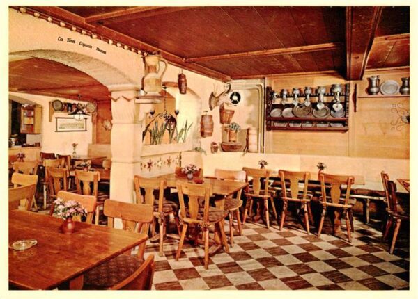 Leukerbad Loueche-les-Bains VS Restaurant Walliser Kanne Gaststube